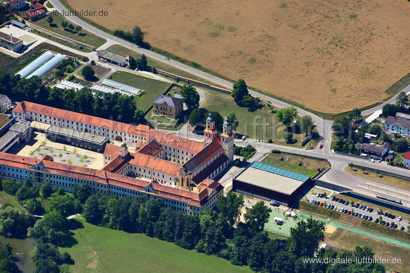 Luftaufnahme Rebdorf in Eichstätt | Oberbayern, Bayern