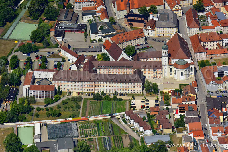 Luftaufnahme Schutzengelkirche in Eichstätt | Oberbayern, Bayern