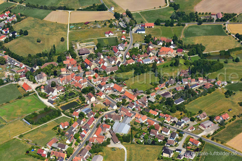 Luftaufnahme Brunn in Emskirchen | Mittelfranken, Bayern
