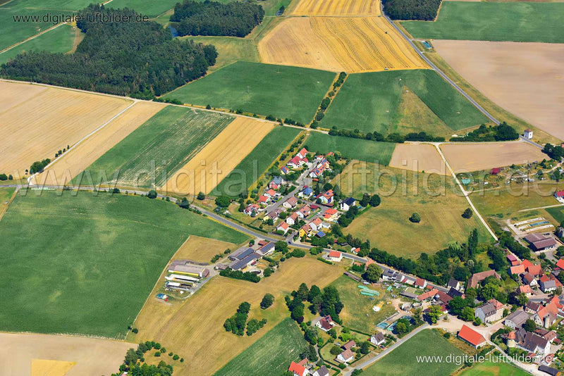 Luftaufnahme Brunn in Emskirchen | Mittelfranken, Bayern