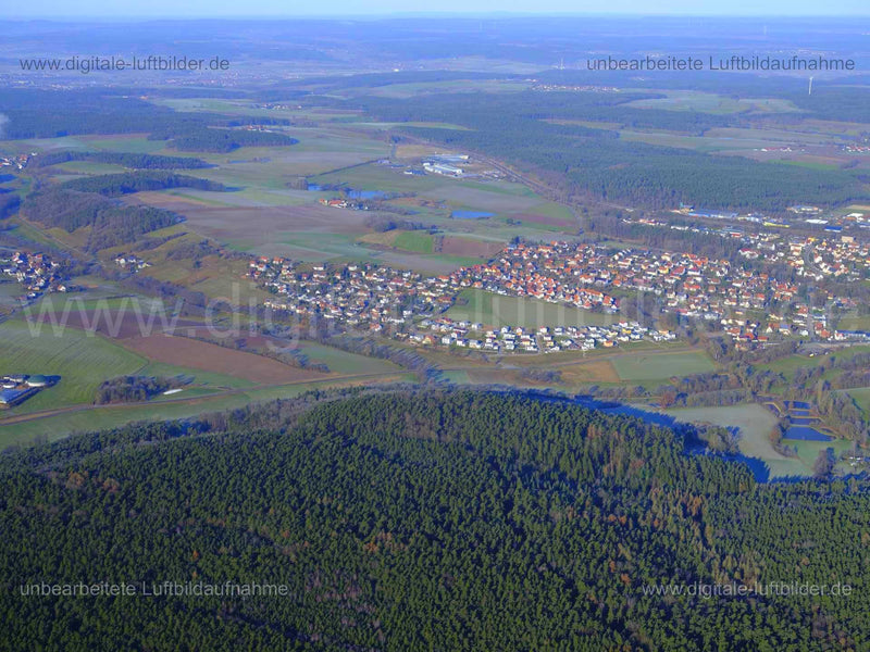 Luftaufnahme Emskirchen in Emskirchen | Mittelfranken, Bayern