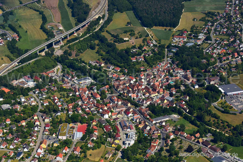 Luftaufnahme Emskirchen in Emskirchen | Mittelfranken, Bayern