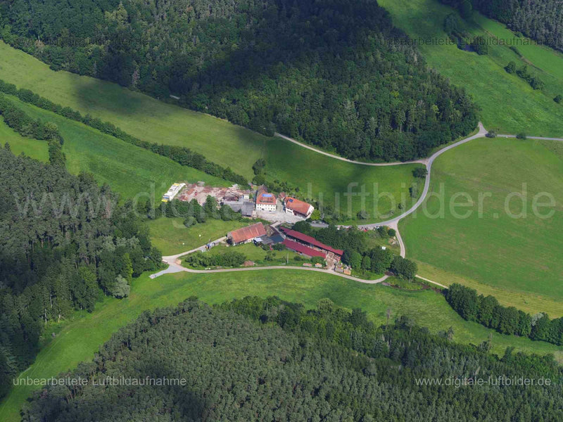 Luftaufnahme Finkenmühle in Emskirchen | Mittelfranken, Bayern