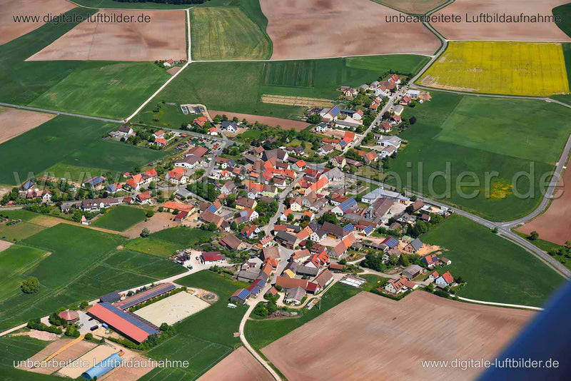 Luftaufnahme Mausdorf in Emskirchen | Mittelfranken, Bayern