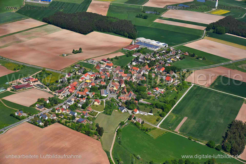 Luftaufnahme Pirkach in Emskirchen | Mittelfranken, Bayern