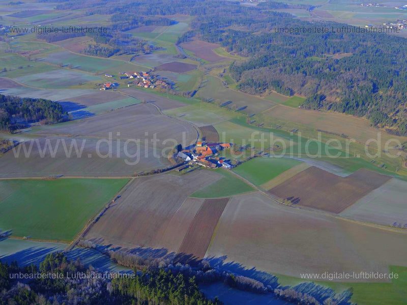 Luftaufnahme Weiler bei Emskirchen in Emskirchen | Mittelfranken, Bayern