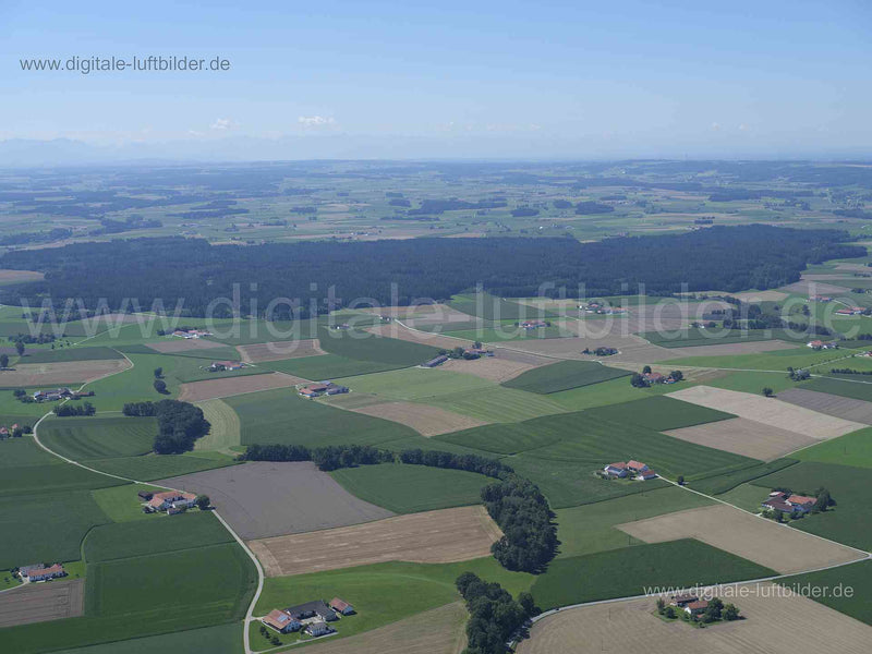 Luftaufnahme Eigelwald in Engelsberg | Oberbayern, Bayern