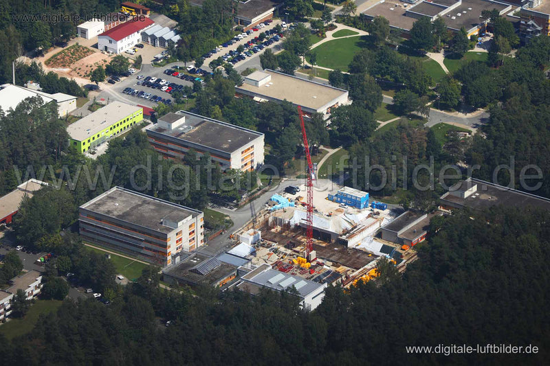 Luftaufnahme Baustelle Krankenhaus in Erlangen | Mittelfranken, Bayern