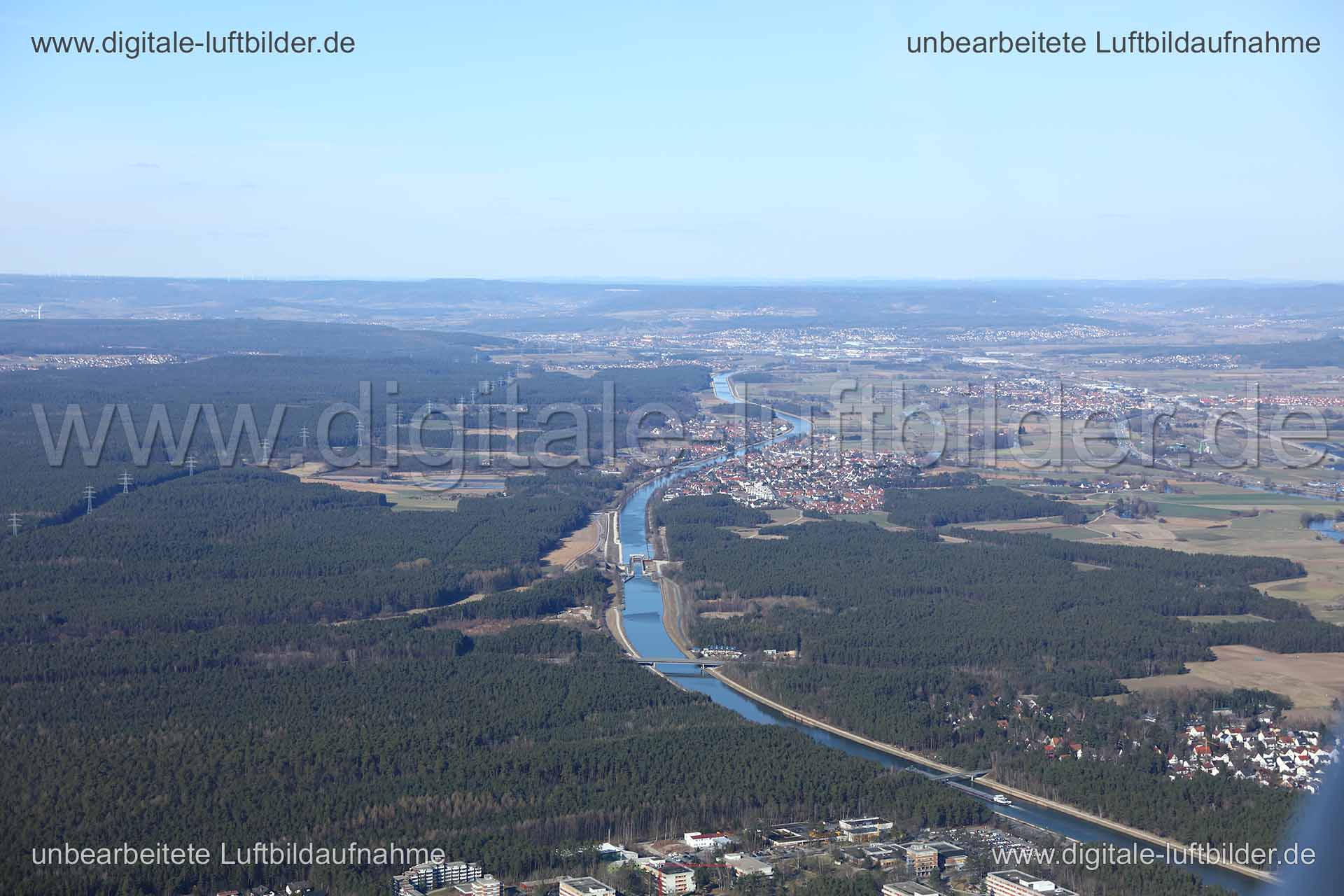 Luftaufnahme bei Erlangen in Erlangen | Mittelfranken, Bayern