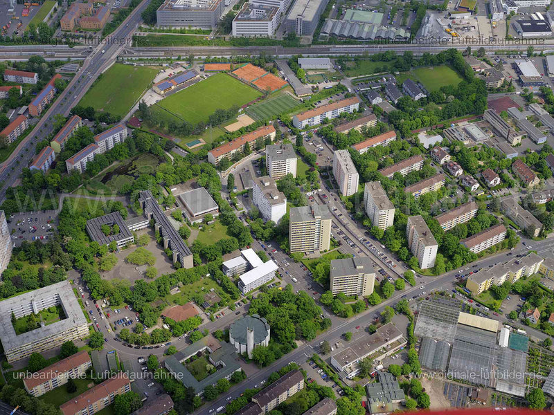 Luftaufnahme Bruck in Erlangen | Mittelfranken, Bayern