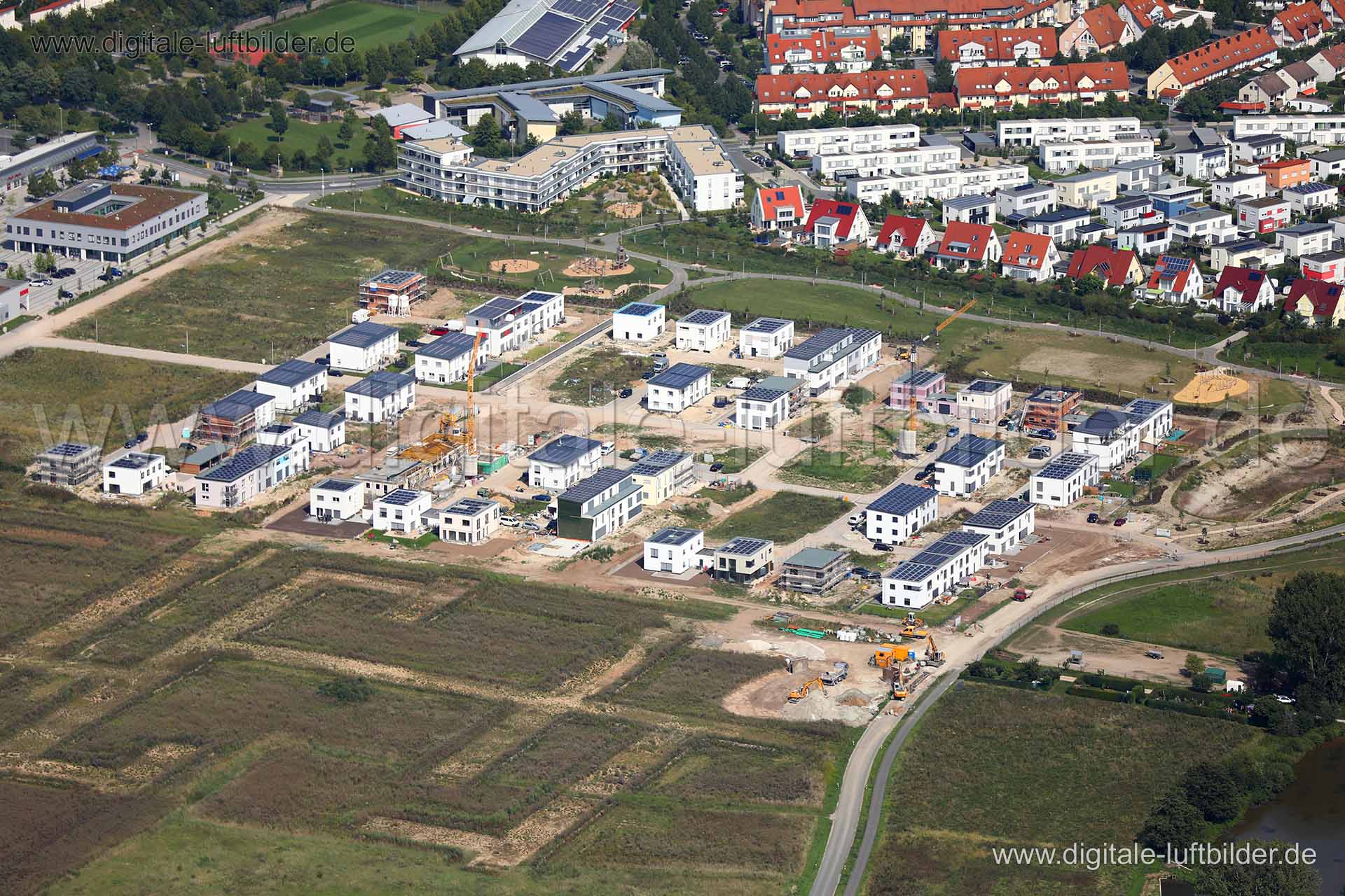 Luftaufnahme Büchenbach in Erlangen | Mittelfranken, Bayern