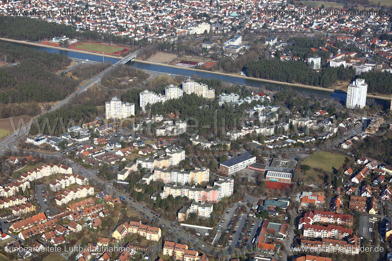 Luftaufnahme Büchenbach in Erlangen | Mittelfranken, Bayern