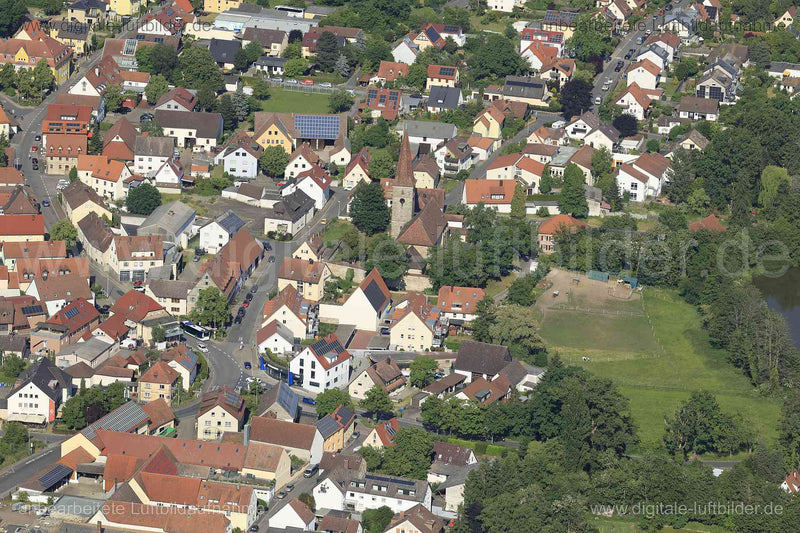 Luftaufnahme Büchenbach in Erlangen | Mittelfranken, Bayern