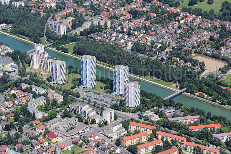 Luftaufnahme Büchenbach in Erlangen | Mittelfranken, Bayern