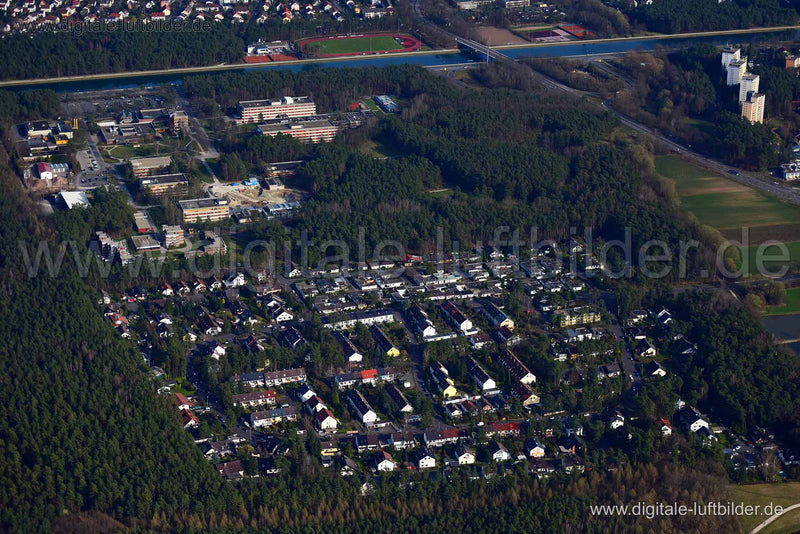 Luftaufnahme Büchenbach in Erlangen | Mittelfranken, Bayern