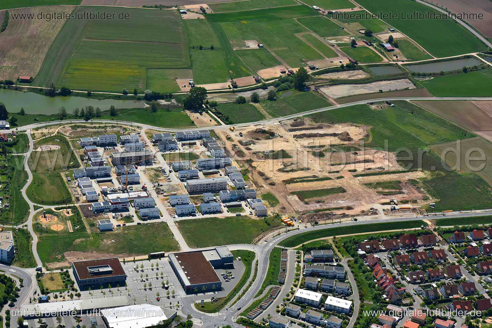 Luftaufnahme Büchenbach in Erlangen | Mittelfranken, Bayern