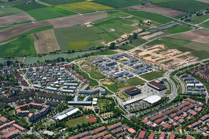 Luftaufnahme Büchenbach in Erlangen | Mittelfranken, Bayern