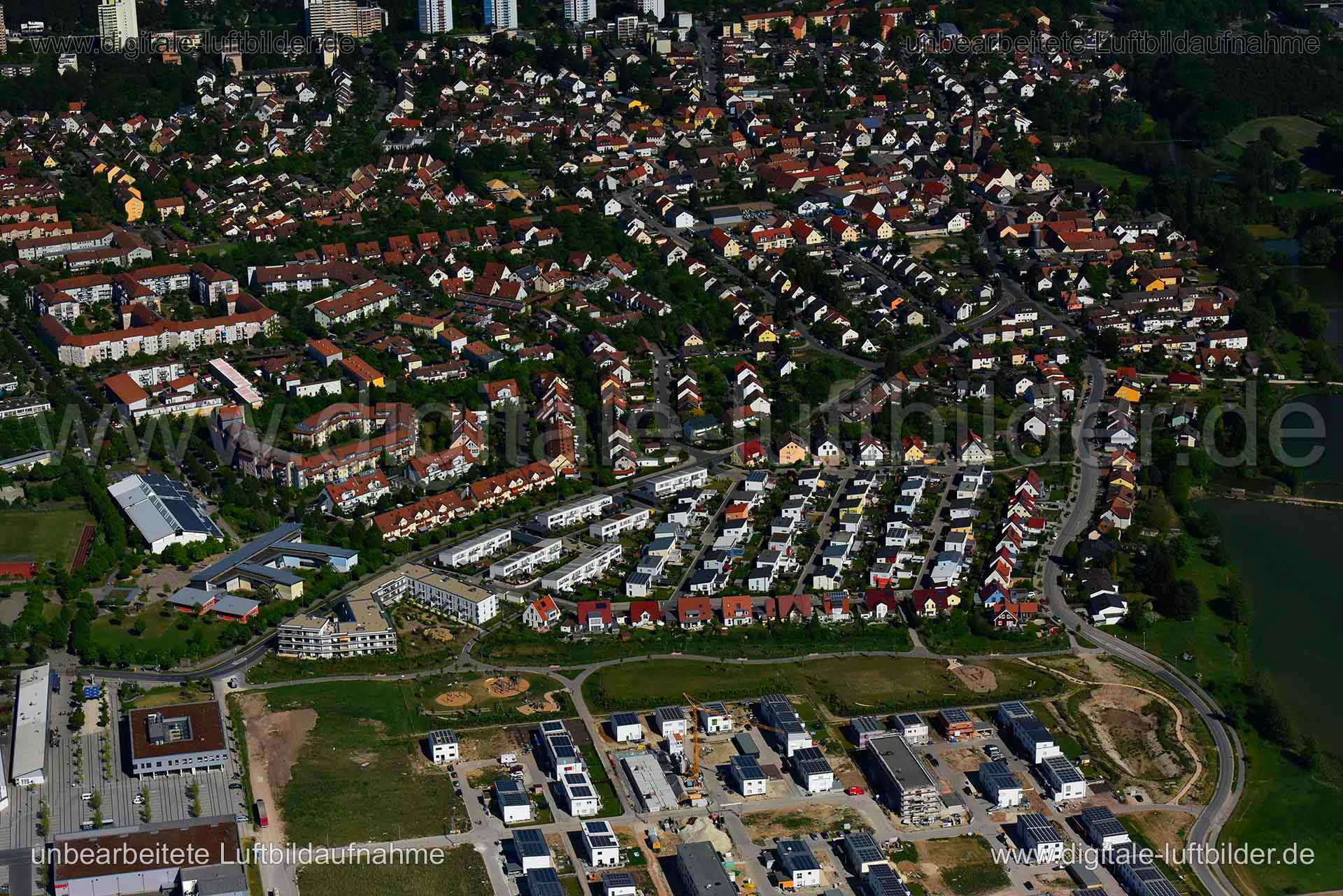 Luftaufnahme Büchenbach in Erlangen | Mittelfranken, Bayern