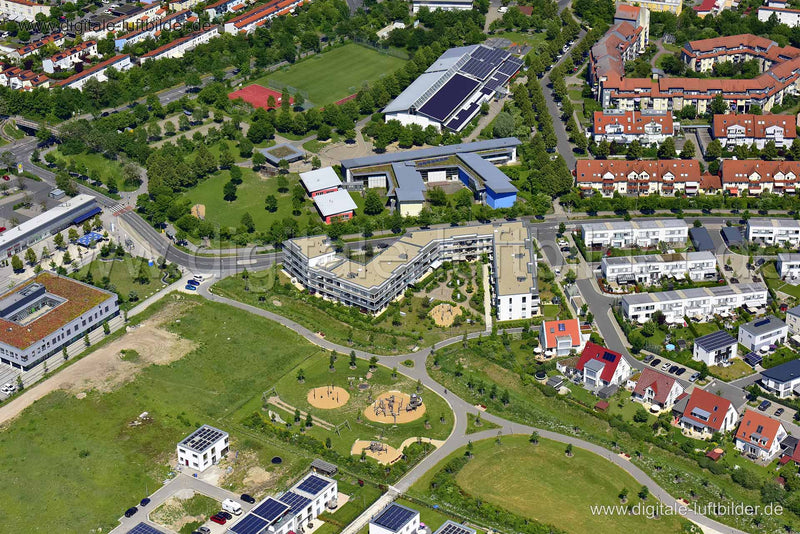 Luftaufnahme Büchenbach in Erlangen | Mittelfranken, Bayern