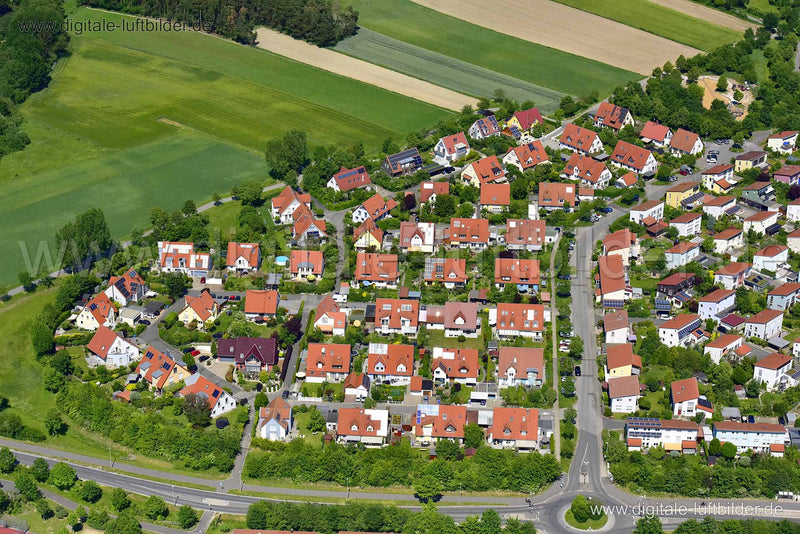 Luftaufnahme Büchenbach in Erlangen | Mittelfranken, Bayern