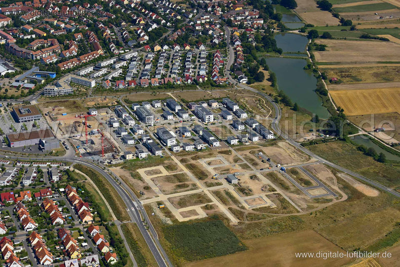 Luftaufnahme Büchenbach in Erlangen | Mittelfranken, Bayern