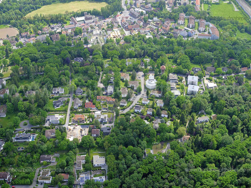 Luftaufnahme Burgberg Erlangen in Erlangen | Mittelfranken, Bayern
