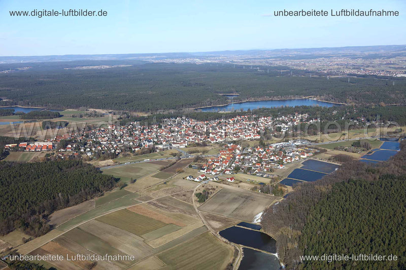 Luftaufnahme Dechsendorf in Erlangen | Mittelfranken, Bayern