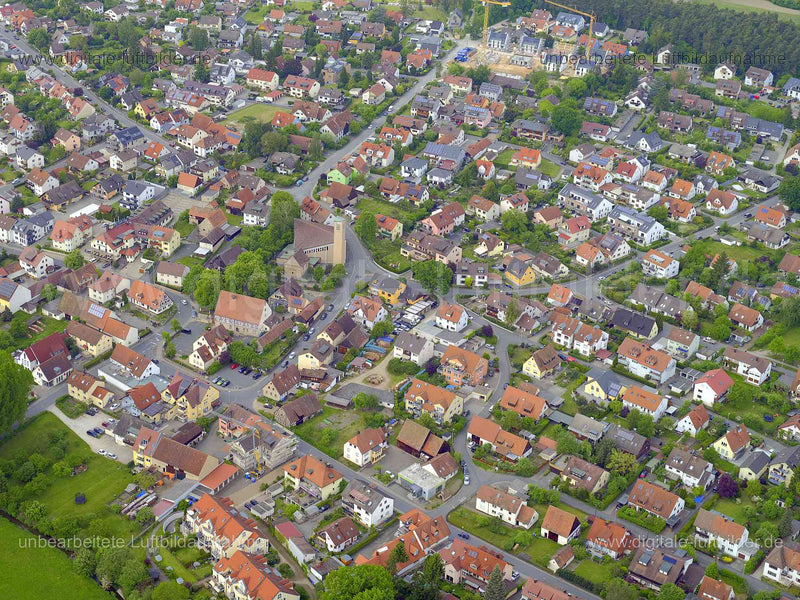 Luftaufnahme Dechsendorf in Erlangen | Mittelfranken, Bayern