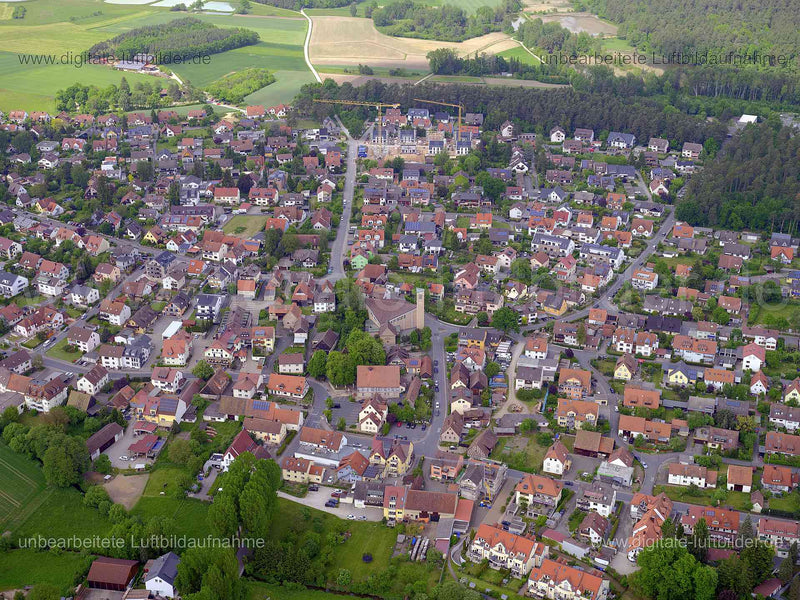 Luftaufnahme Dechsendorf in Erlangen | Mittelfranken, Bayern