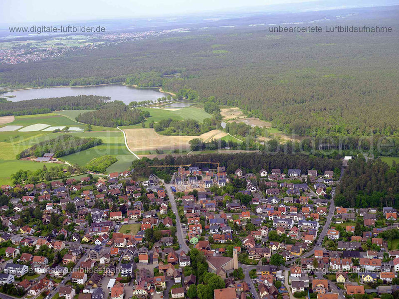 Luftaufnahme Dechsendorf in Erlangen | Mittelfranken, Bayern