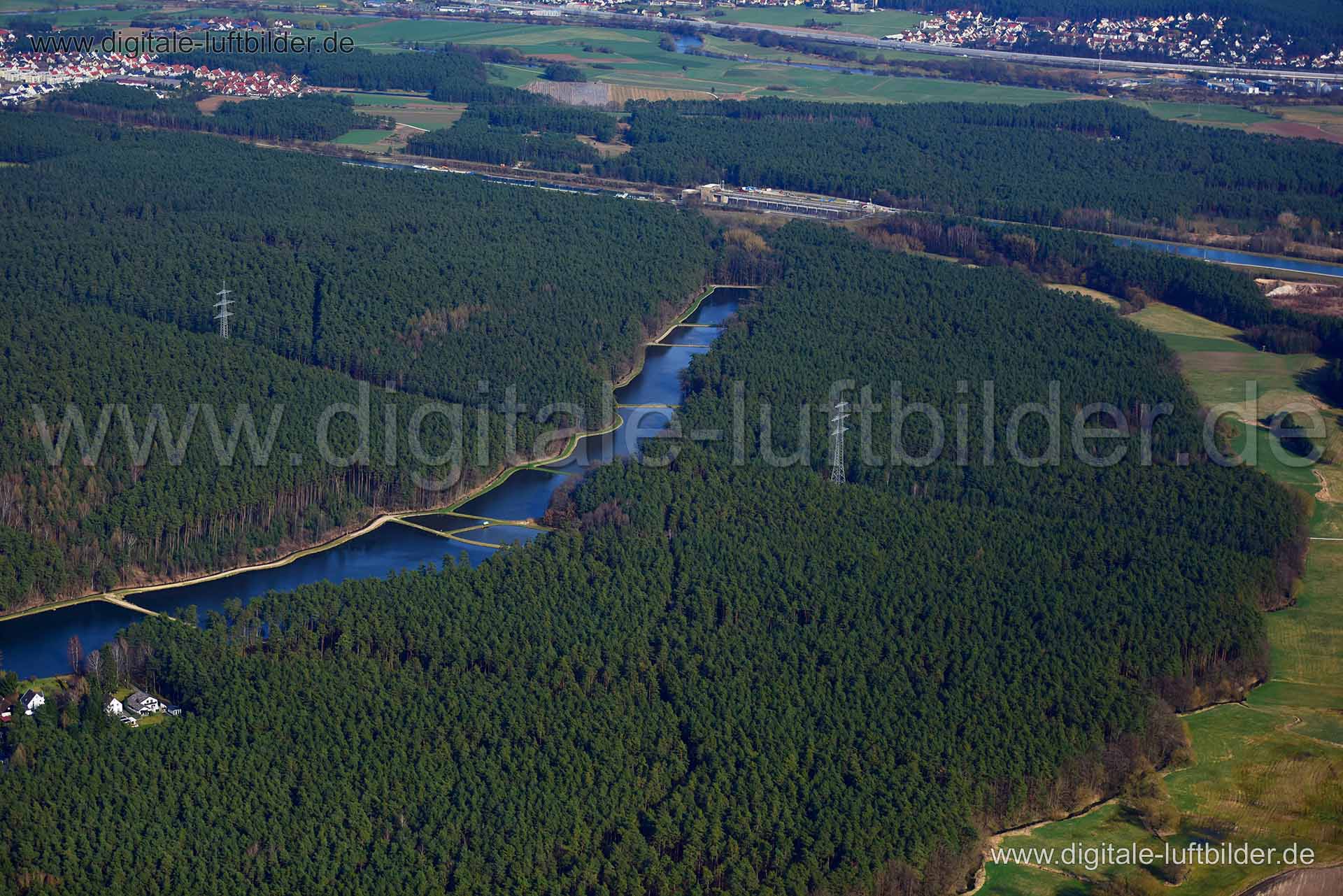 Luftaufnahme Dechsendorf in Erlangen | Mittelfranken, Bayern