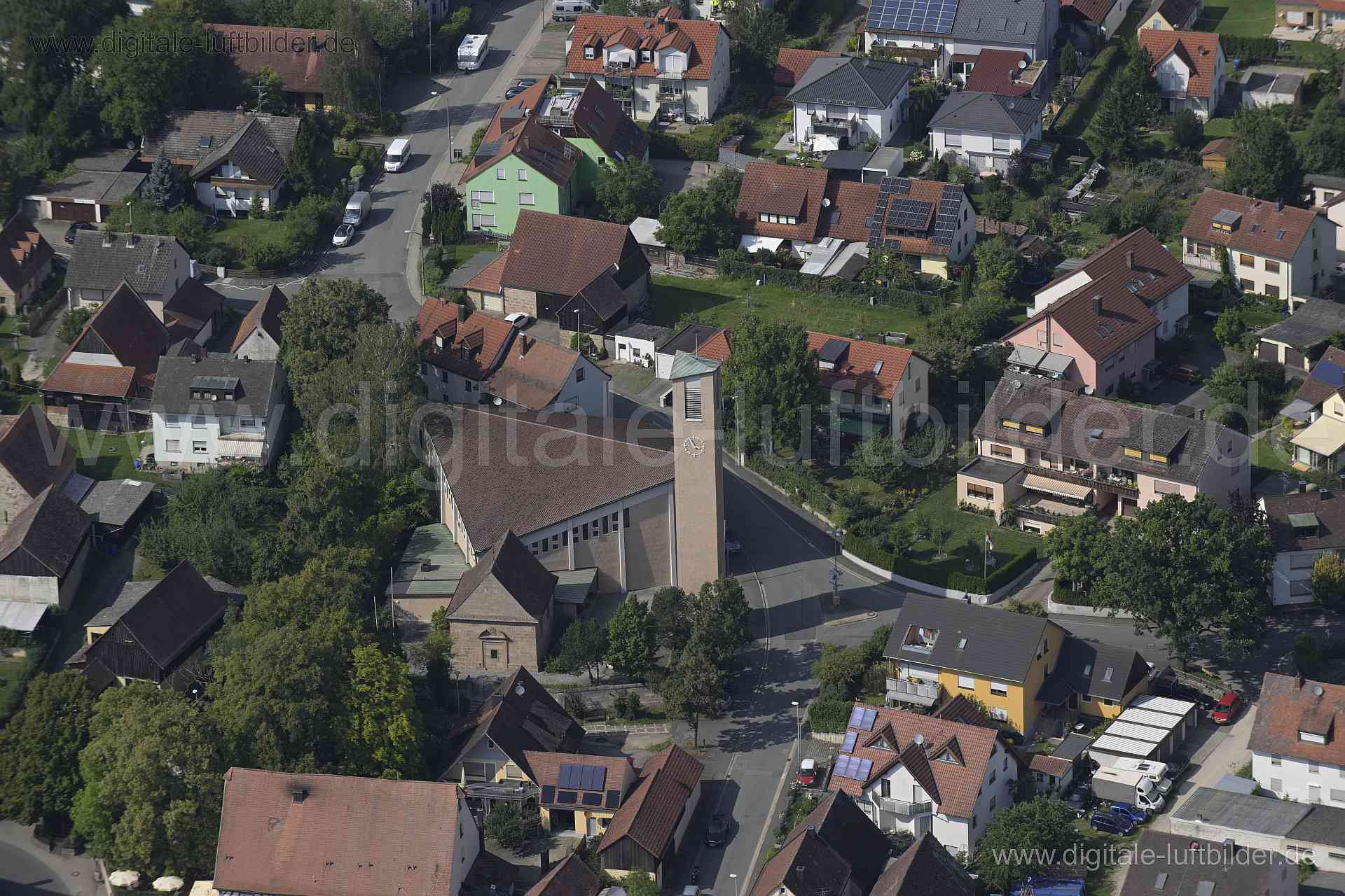 Luftaufnahme Dechsendorf in Erlangen | Mittelfranken, Bayern