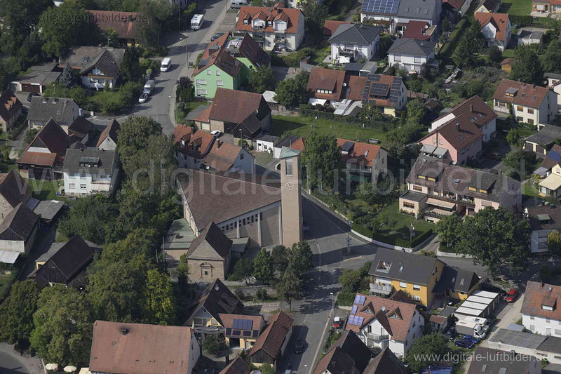 Luftaufnahme Dechsendorf in Erlangen | Mittelfranken, Bayern