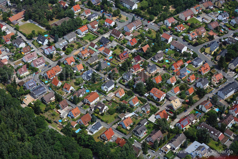 Luftaufnahme Eltersdorf in Erlangen | Mittelfranken, Bayern
