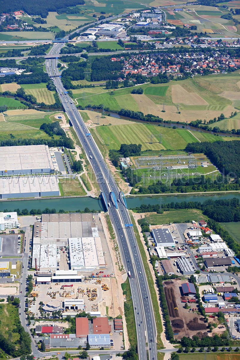 Luftaufnahme Eltersdorf in Erlangen | Mittelfranken, Bayern