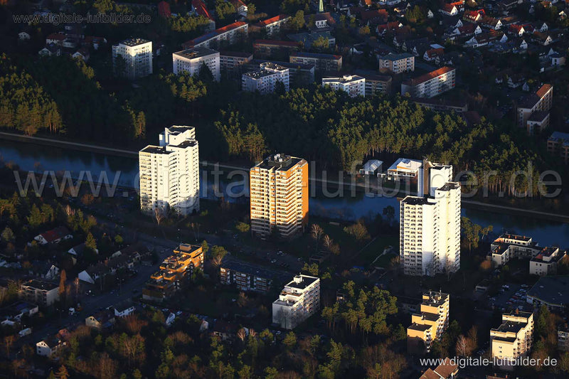 Luftaufnahme Erlangen in Erlangen | Mittelfranken, Bayern