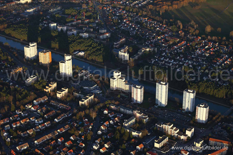 Luftaufnahme Erlangen in Erlangen | Mittelfranken, Bayern