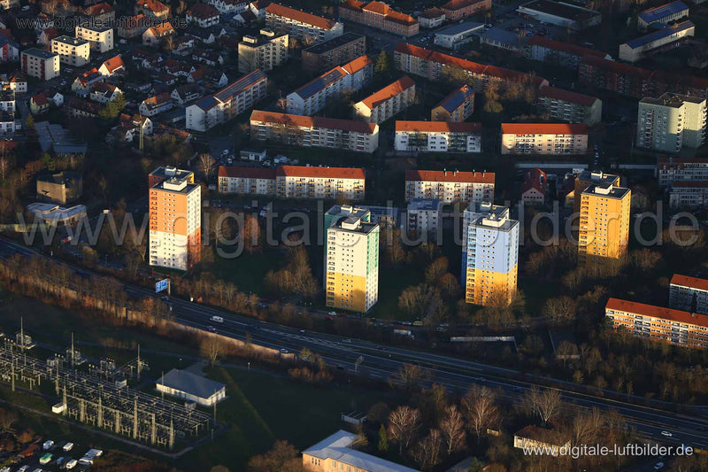 Luftaufnahme Erlangen in Erlangen | Mittelfranken, Bayern