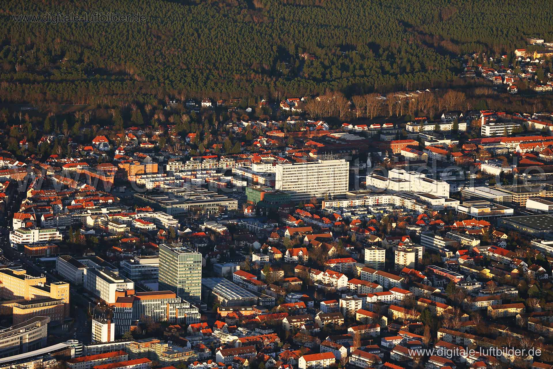 Luftaufnahme Erlangen in Erlangen | Mittelfranken, Bayern