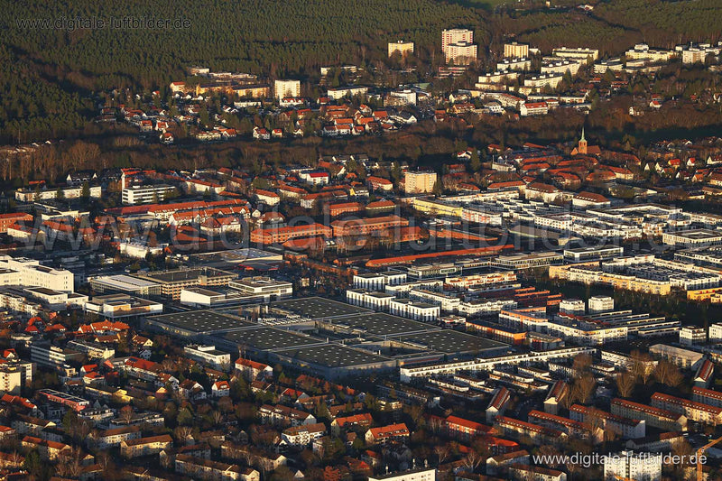 Luftaufnahme Erlangen in Erlangen | Mittelfranken, Bayern