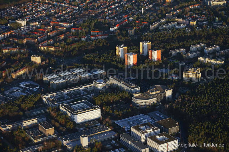 Luftaufnahme Erlangen in Erlangen | Mittelfranken, Bayern