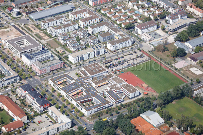 Luftaufnahme Erlangen in Erlangen | Mittelfranken, Bayern