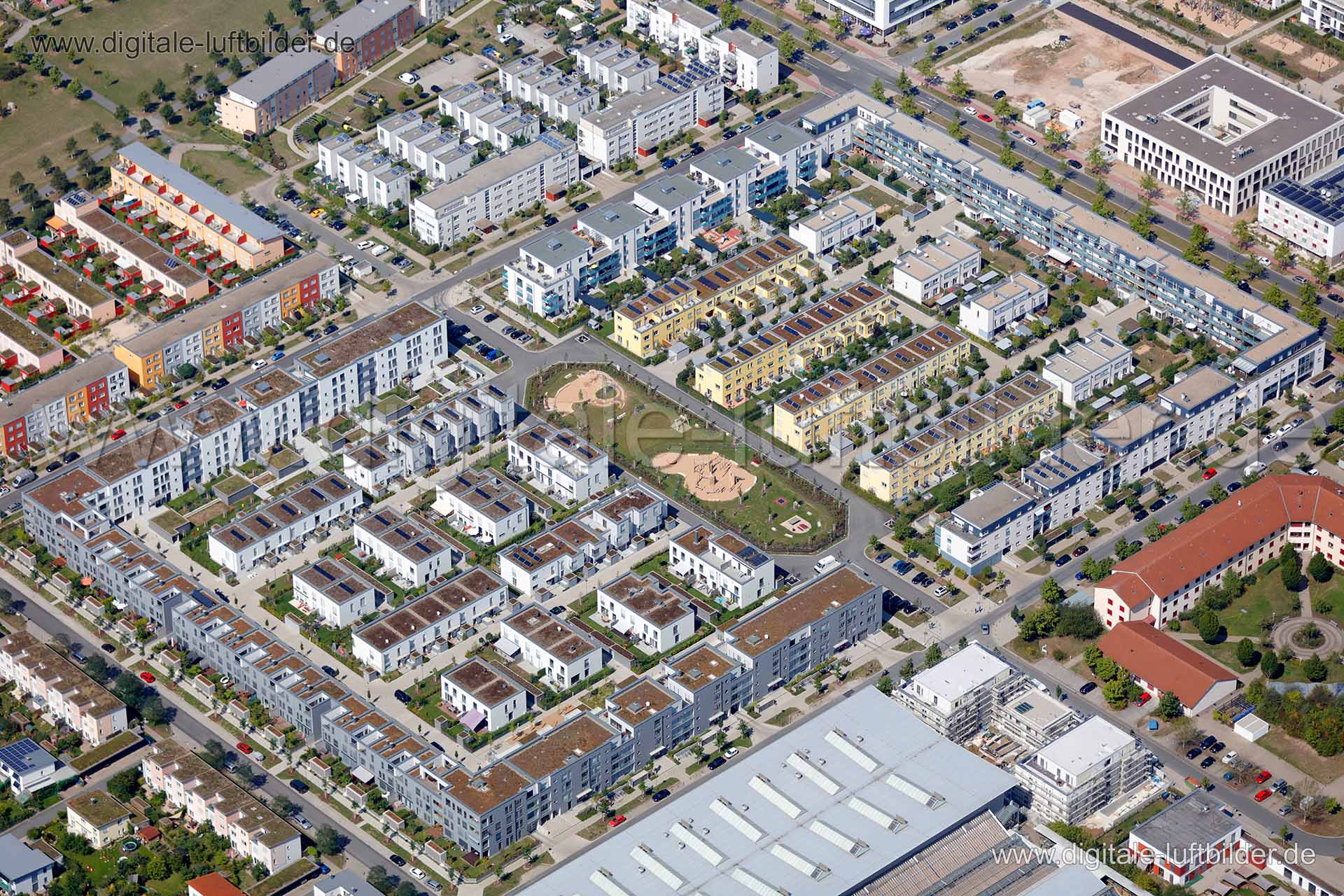 Luftaufnahme Erlangen in Erlangen | Mittelfranken, Bayern