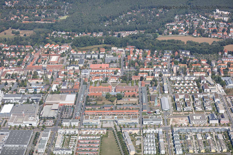 Luftaufnahme Erlangen in Erlangen | Mittelfranken, Bayern