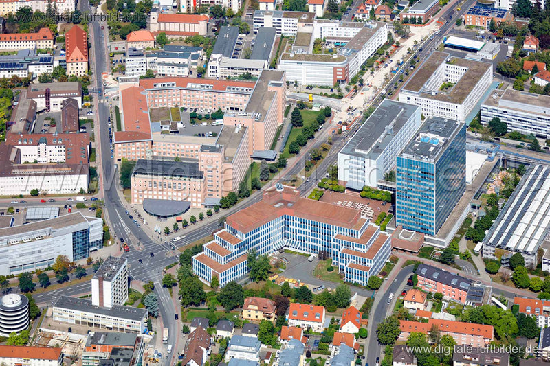 Luftaufnahme Erlangen in Erlangen | Mittelfranken, Bayern