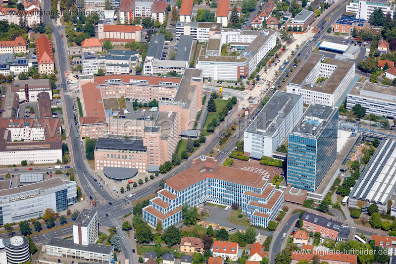 Luftaufnahme Erlangen in Erlangen | Mittelfranken, Bayern