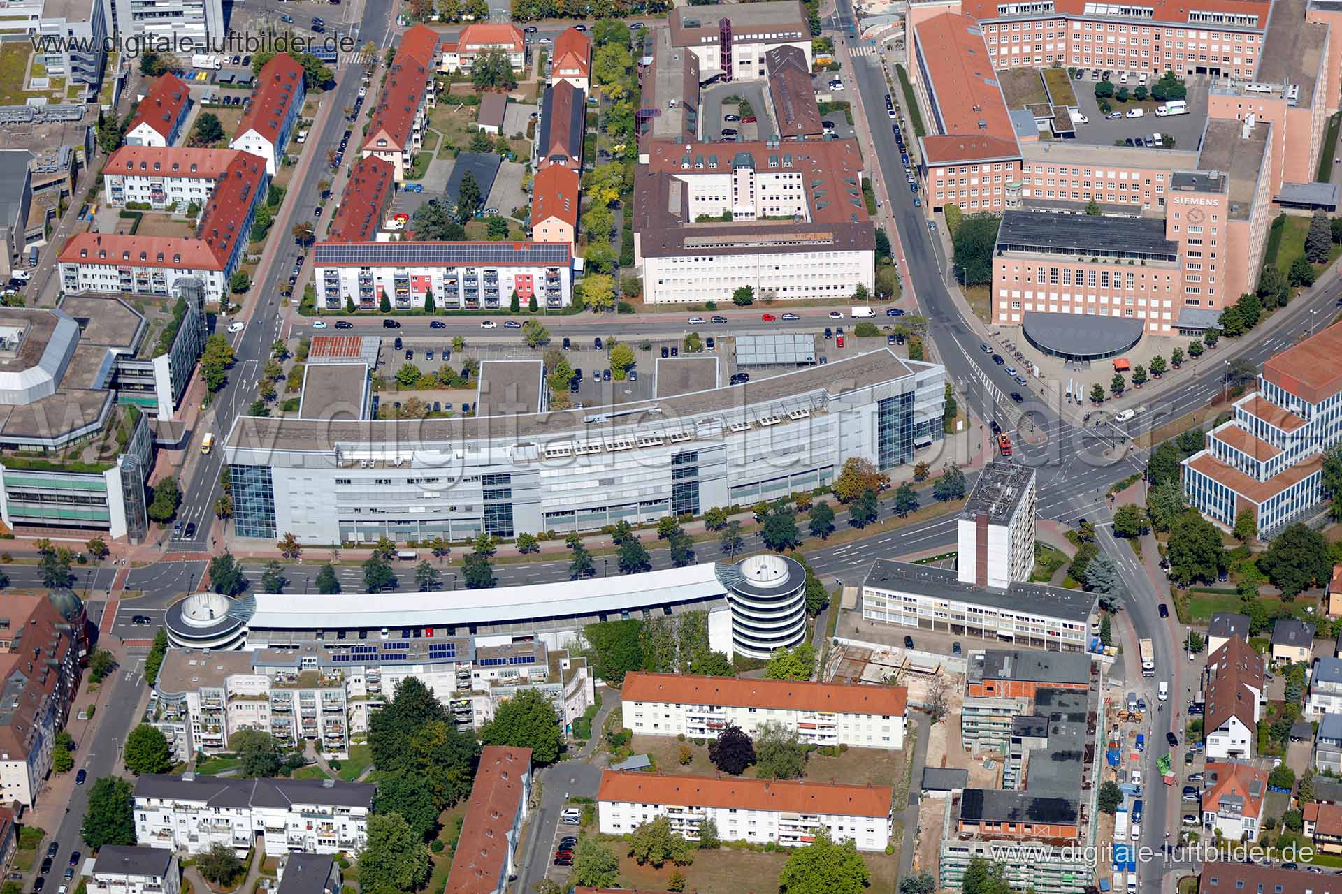 Luftaufnahme Erlangen in Erlangen | Mittelfranken, Bayern