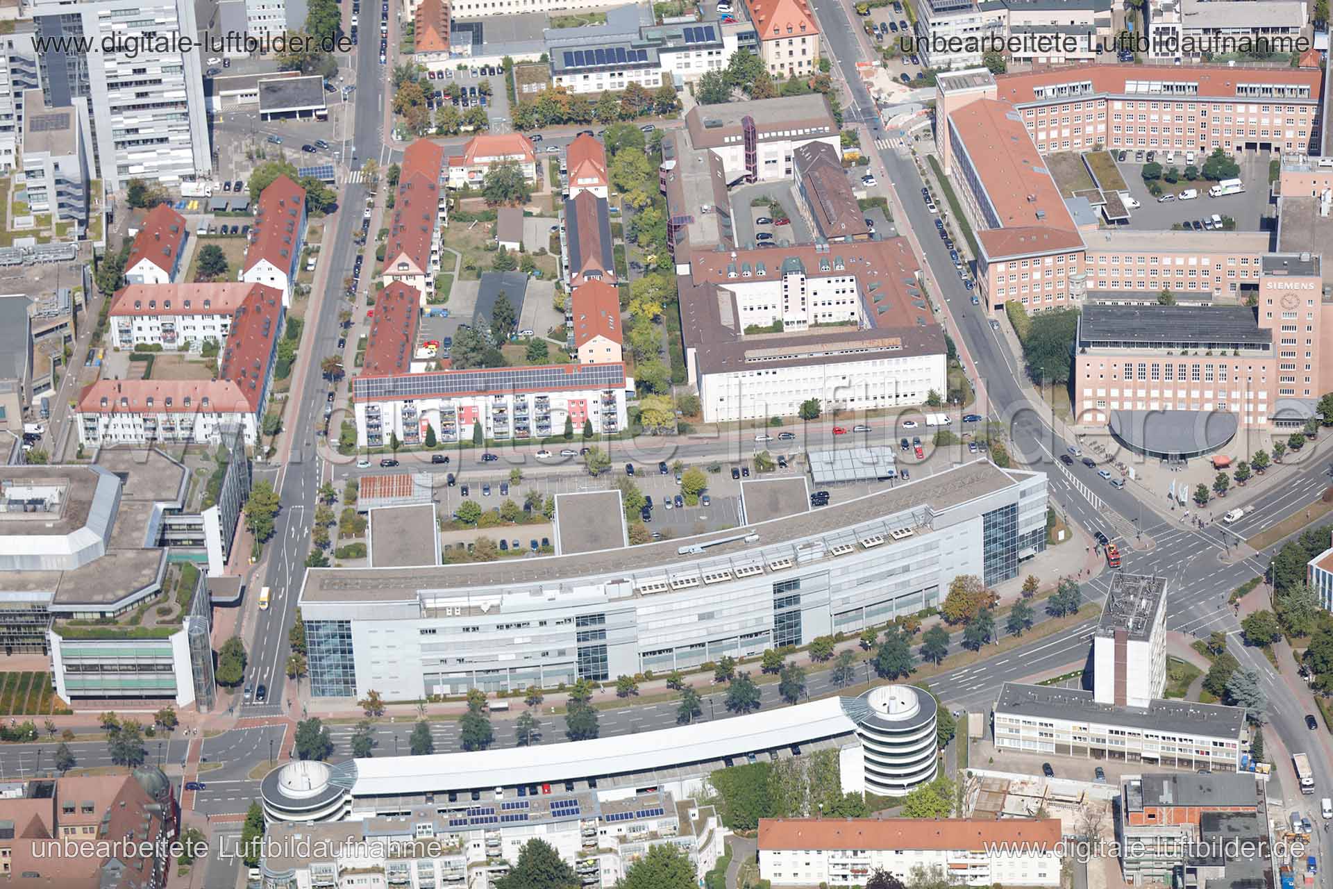 Luftaufnahme Erlangen in Erlangen | Mittelfranken, Bayern