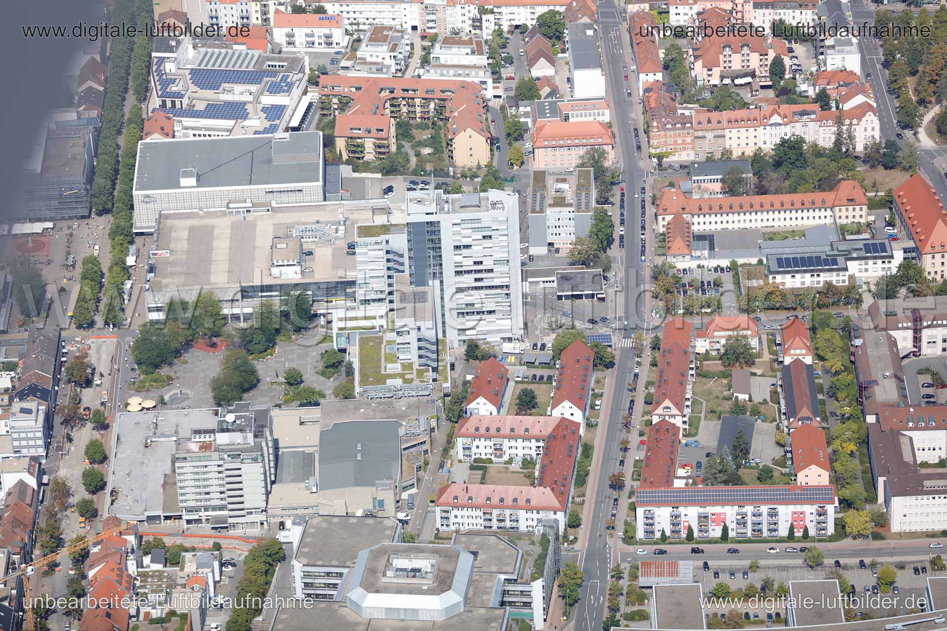 Luftaufnahme Erlangen in Erlangen | Mittelfranken, Bayern