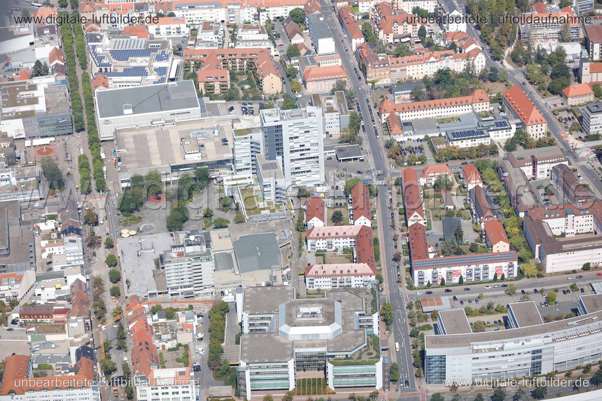 Luftaufnahme Erlangen in Erlangen | Mittelfranken, Bayern